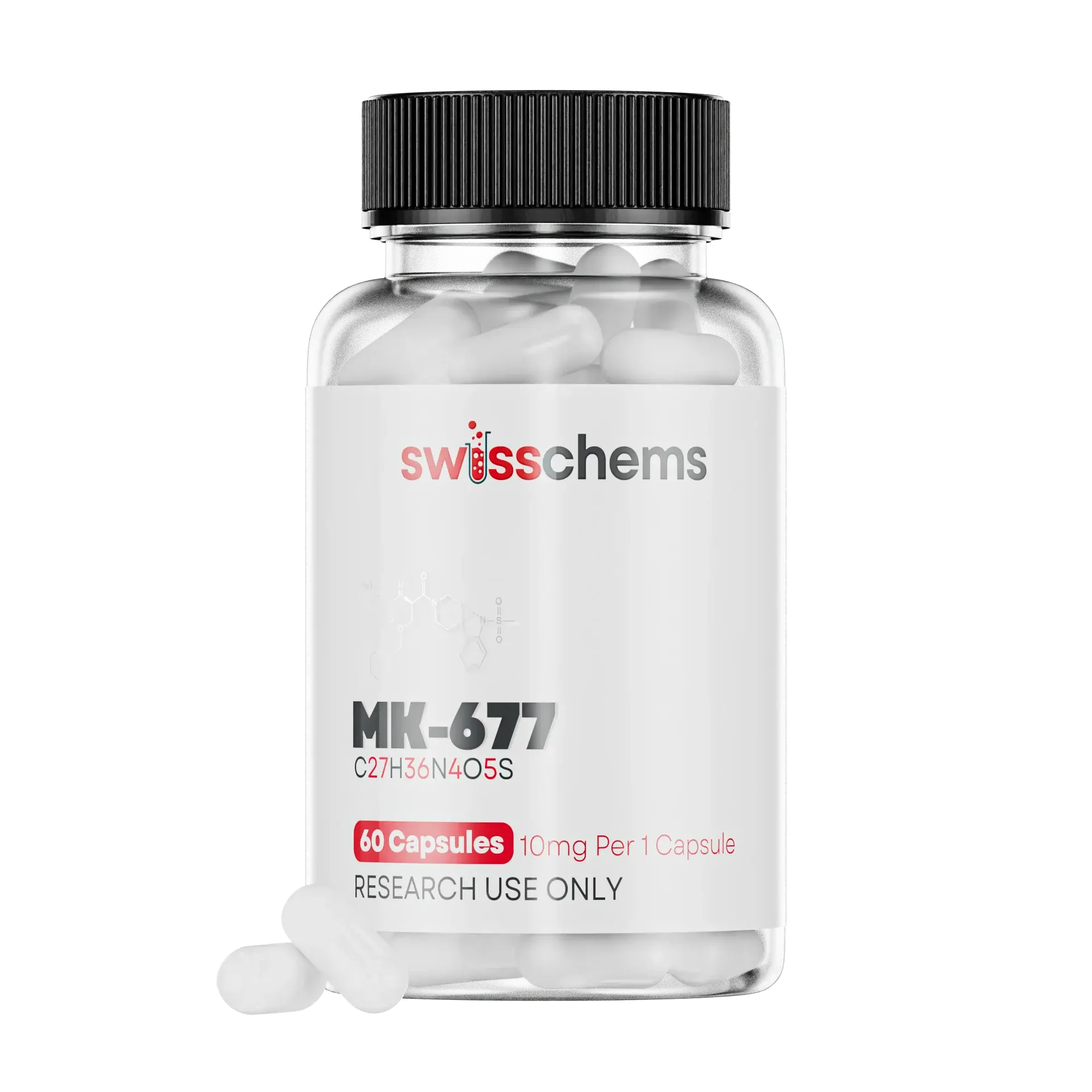 Swisschems Mk-677 (Ibutamoren) 10mg Capsule